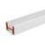 This is an up-close image of a Trex Universal Top/Bottom Rail 6 or 8 ft. in Classic White This is an up-close image of a Trex Universal Top/Bottom Rail 6 or 8 ft. in Classic White