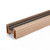 This is an up-close image of a Trex Universal Top/Bottom Rail 6 or 8 ft. in Rope Swing This is an up-close image of a Trex Universal Top/Bottom Rail 6 or 8 ft. in Rope Swing