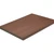Trex Enhance Composite Fascia Board in Cinnamon Cove - Deep Cinnamon Brown with Dark Chocolate Streaking and Warm Wood-Grain Texture