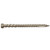 Trex Color Match Composite Deck Screw close-up showing thread design and tip detail. Trex Color Match Composite Deck Screw close-up showing thread design and tip detail.