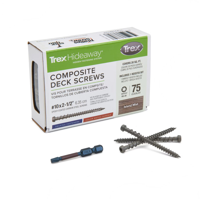 Trex® Decking Color Match Screws 2 1/2