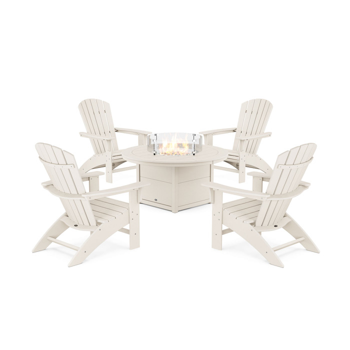 Trex Outdoor Furniture Yacht Club Adirondack Fire Pit Table