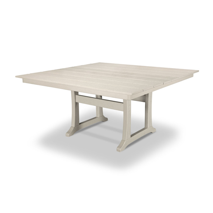 Trex Outdoor Furniture Farmhouse Trestle 37" Dining Table