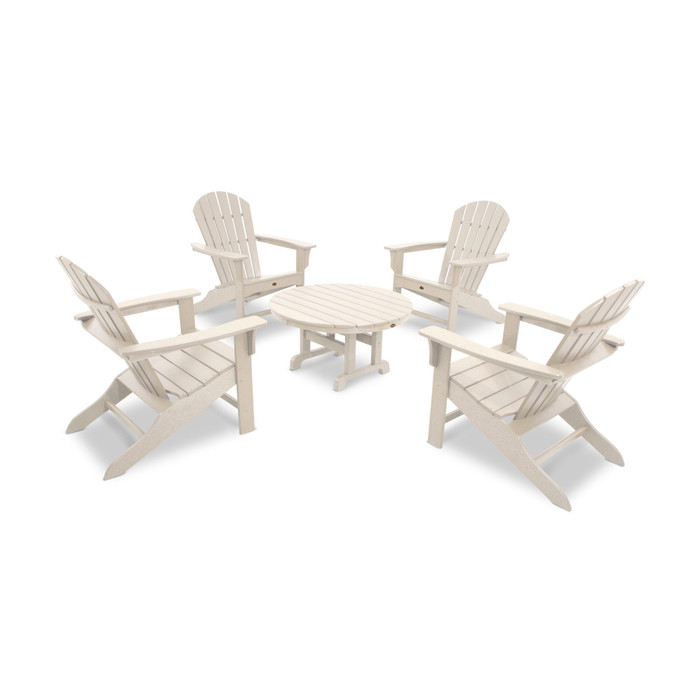 Trex Yacht Club Shellback 5-Piece Adirondack Conversation Group