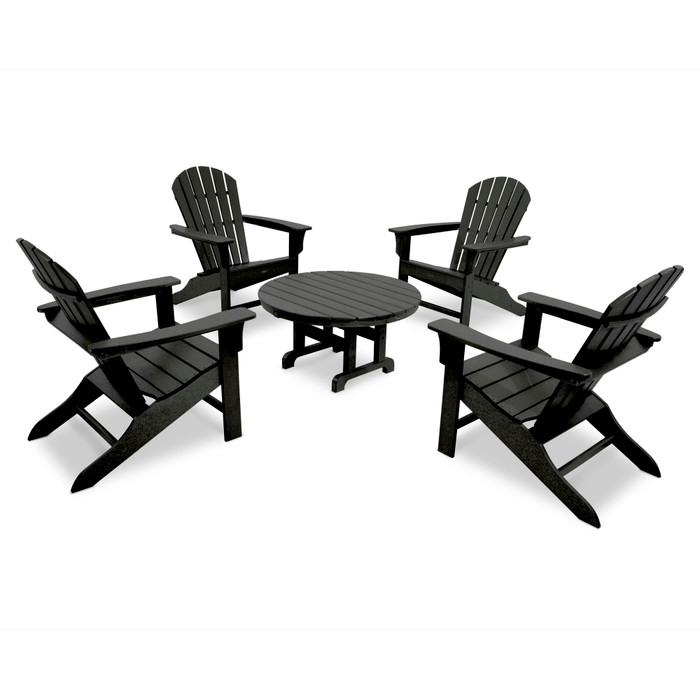Trex Yacht Club Shellback 5-Piece Adirondack Conversation Group - Thumbnail 2