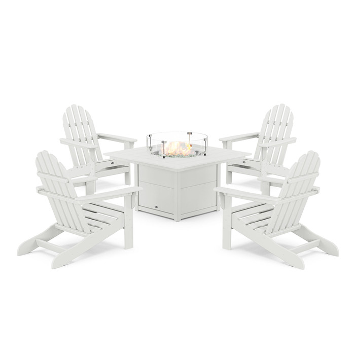 Trex Outdoor Furniture Cape Cod Adirondack Fire Pit Table - Thumbnail 5