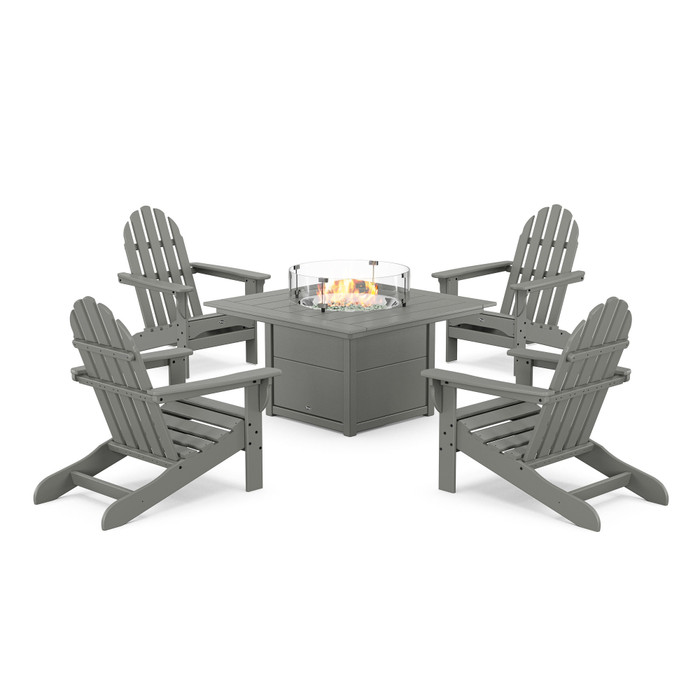 Trex Outdoor Furniture Cape Cod Adirondack Fire Pit Table