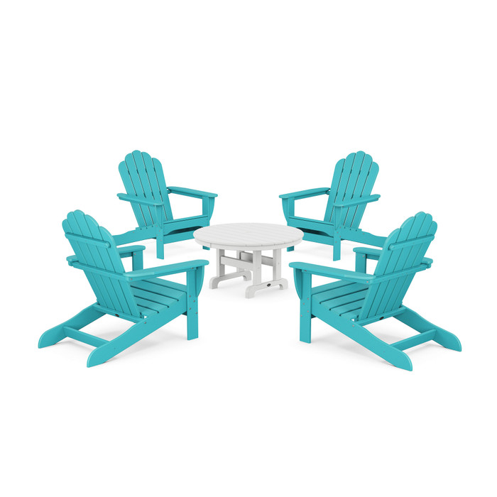 Trex Outdoor Furniture Monterey Bay Adirondack Chair Conversation Group - Thumbnail 4