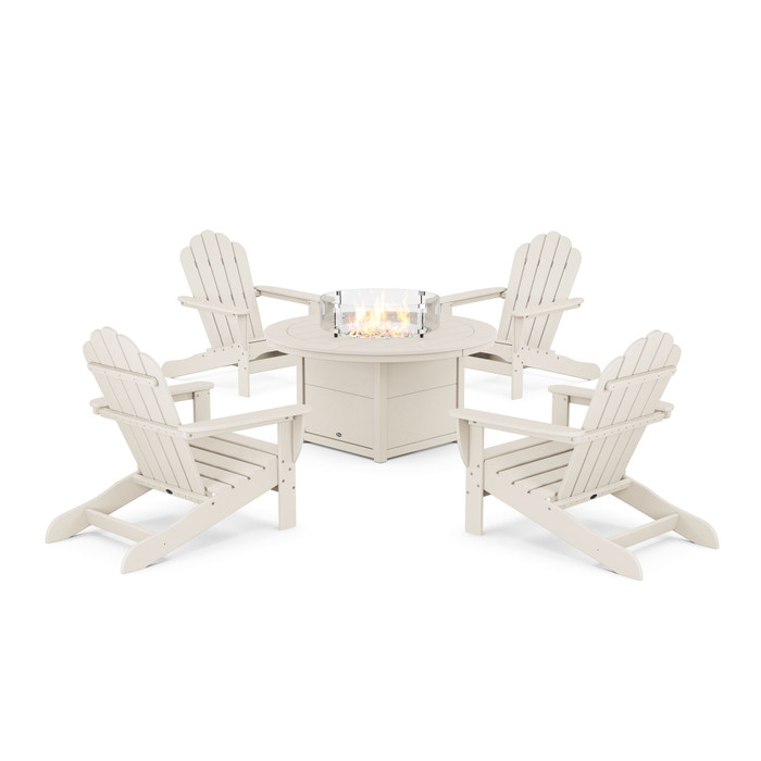 Trex Outdoor Furniture Monterey Bay Adirondack Conversation Set - Thumbnail 4