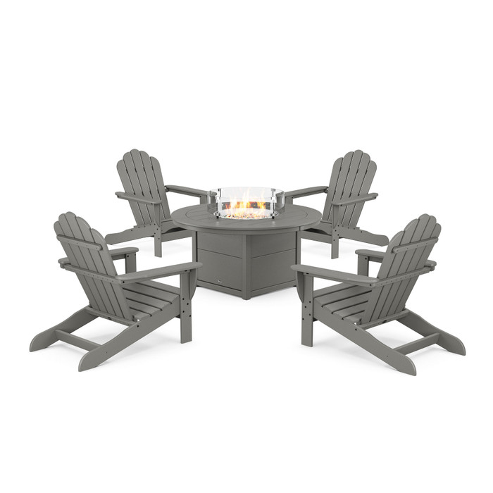 Trex Outdoor Furniture Monterey Bay Adirondack Conversation Set - Thumbnail 3