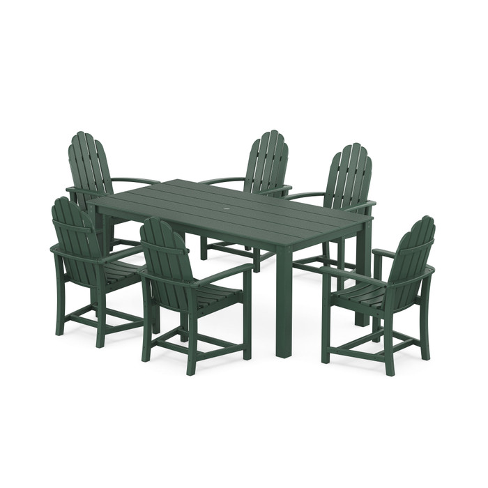 Trex Cape Cod Adirondack 7-Piece Parsons Dining Set