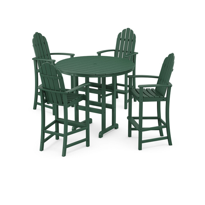 Trex Outdoor Furniture Cape Cod Round Bar Set - Thumbnail 5