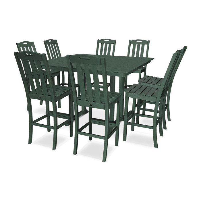 Trex Yacht Club Farmhouse Trestle Bar Set - Thumbnail 4