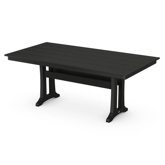 Trex Outdoor Furniture Farmhouse Trestle Dining Table - Thumbnail 5