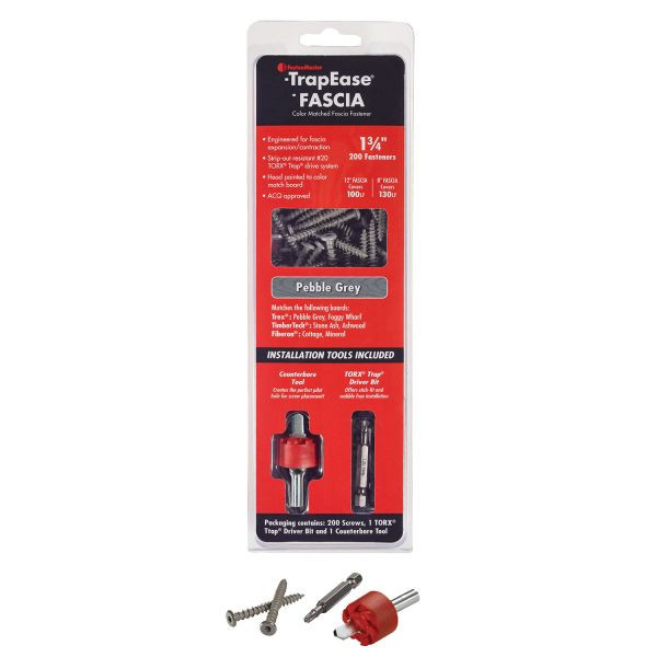 FastenMaster TrapEase Fascia Screws - 100 LF - 1-3/4
