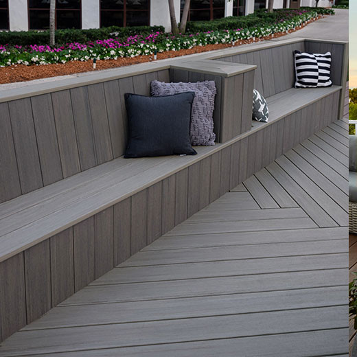 カントリーテ―ブル(のりＰ) TimberTech Advanced PVC Landmark Deck Boards/Fascia/Risers