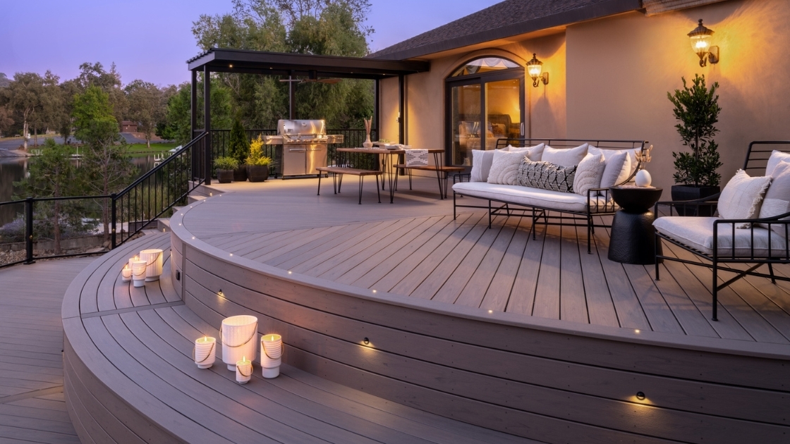 Premium outdoor deck by Premium Decking Supply