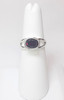  Red Topaz Ring (Oval)