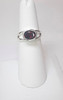  Red Topaz Ring (Oval)