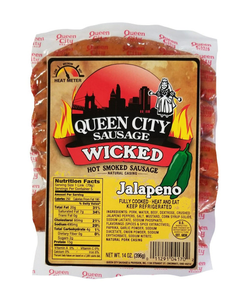 Queen City Sausage Jalapeno Smoked Sausage (add-on item)