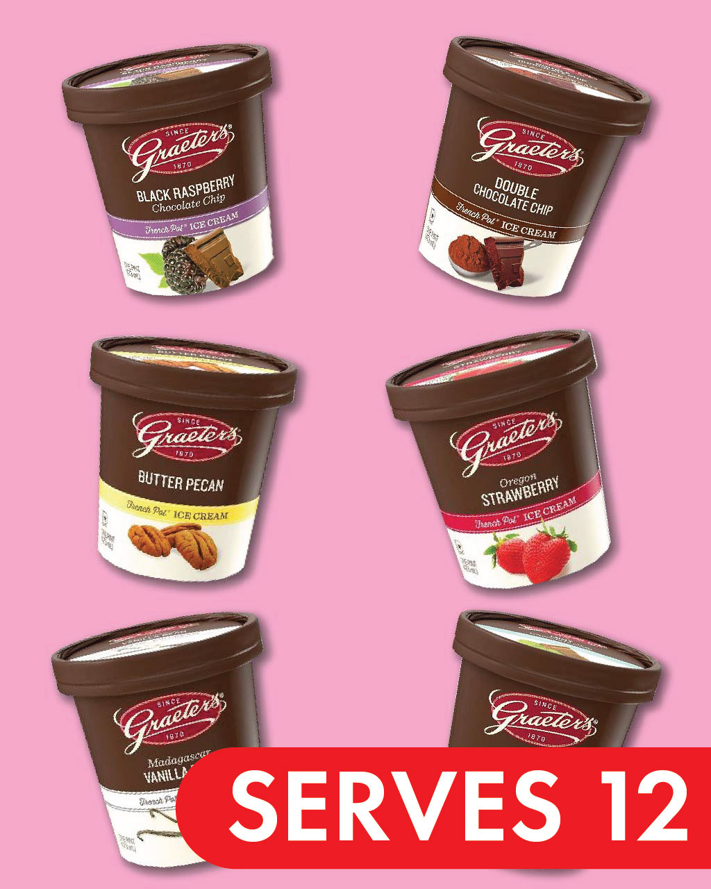 Image of Graeter's Signature Selection Pints