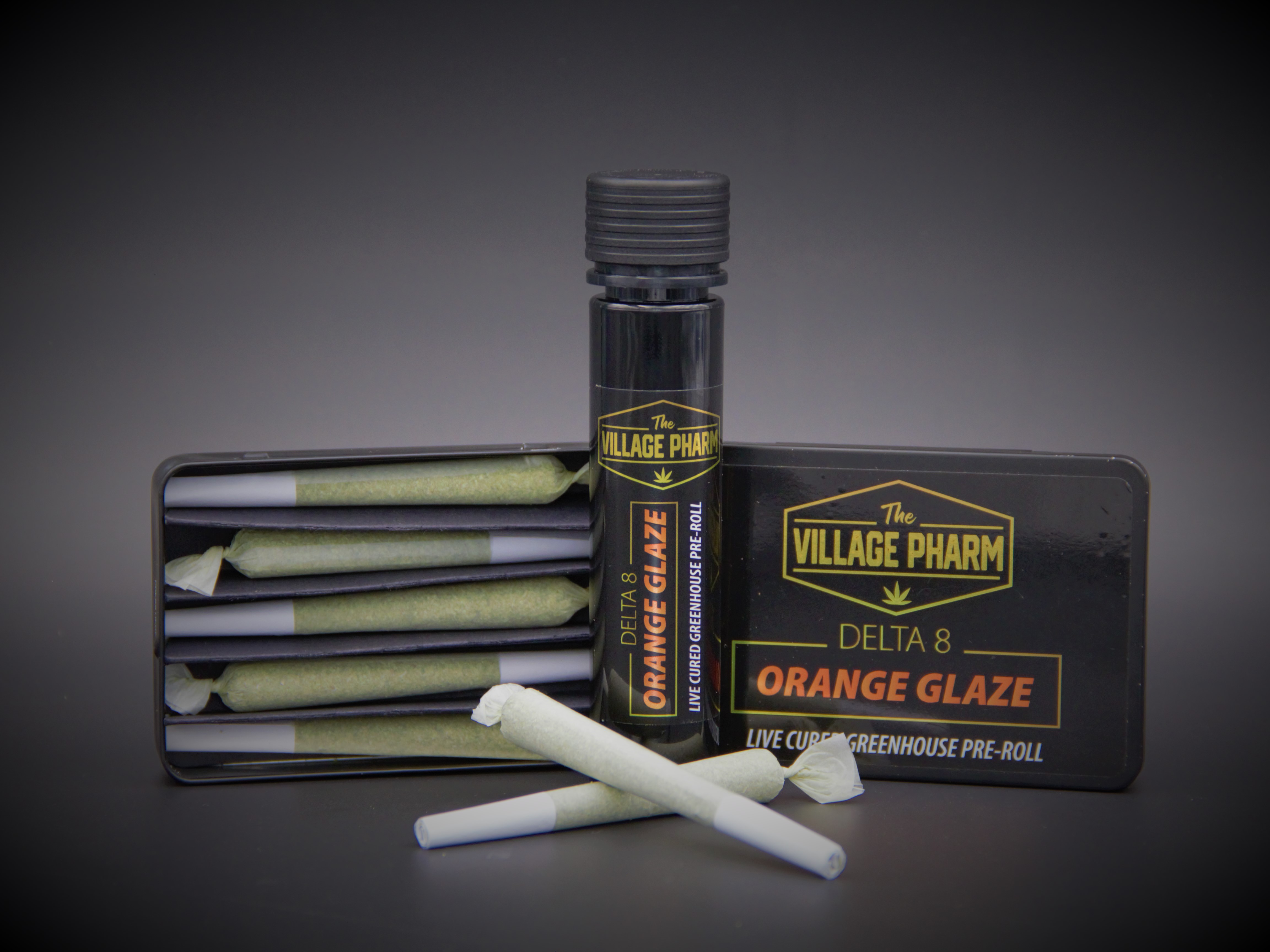 Delta-8 Orange Glaze Pre-Rolls