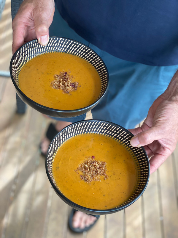 Recipe Video - Pumpkin & Sweet Potato Red Curry Soup