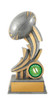 Aussie Rules Thunderbolt Trophy Silver-Gold 125mm Aussie Rules Thunderbolt Trophy Silver-Gold 125mm