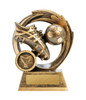 Football Azzurro Trophy Gold 120mm
