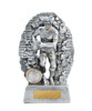 Rugby Crash Through Trophy Silver 190mm Rugby Crash Through Trophy Silver 190mm