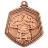 Karate Falcon Medal Bronze 67mm Karate Falcon Medal Bronze 67mm