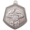 Karate Falcon Medal Silver 67mm Karate Falcon Medal Silver 67mm