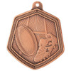 Rugby Falcon Medal Bronze 67mm Rugby Falcon Medal Bronze 67mm