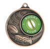 Rugby Global Medal Bronze 50mm Rugby Global Medal Bronze 50mm