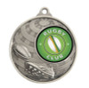 Rugby Global Medal Silver 50mm Rugby Global Medal Silver 50mm