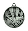 Gymnastics Sunrise Medal Silver 50mm Gymnastics Sunrise Medal Silver 50mm