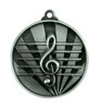 Music Sunrise Medal Silver 50mm