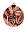 Netball Sunrise Medal Bronze 50mm Netball Sunrise Medal Bronze 50mm
