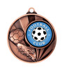 Football Sunrise Insert Medal Bronze 50mm Football Sunrise Insert Medal Bronze 50mm