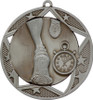 Athletics Medal Silver 70mm Athletics Medal Silver 70mm