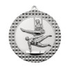 Gymnastics Medal Silver 70mm