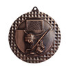 Ice Hockey Medal Bronze 70mm Ice Hockey Medal Bronze 70mm