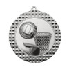 Netball Medal Silver 70mm Netball Medal Silver 70mm