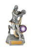Netball Contender Trophy Silver-Gold 150mm Netball Contender Trophy Silver-Gold 150mm