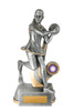 Netball Contender Trophy Silver-Gold 275mm Netball Contender Trophy Silver-Gold 275mm
