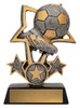Football Tri Star Trophy 130mm Football Tri Star Trophy 130mm