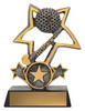Hockey Tri Star Trophy 110mm Hockey Tri Star Trophy 110mm