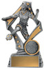Football Flag Trophy Silver 135mm Football Flag Trophy Silver 135mm