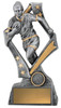 Rugby Flag Player Female Trophy Silver 235mm Rugby Flag Player Female Trophy Silver 235mm