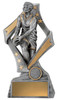 Aussie Rules Flag Male Trophy Silver 235mm Aussie Rules Flag Male Trophy Silver 235mm